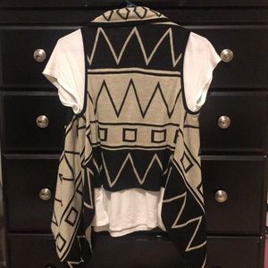 Tribal pattern vest